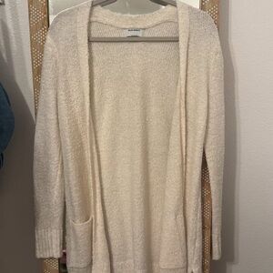 [ Old Navy Women's Cream Cardigan Sweater ]